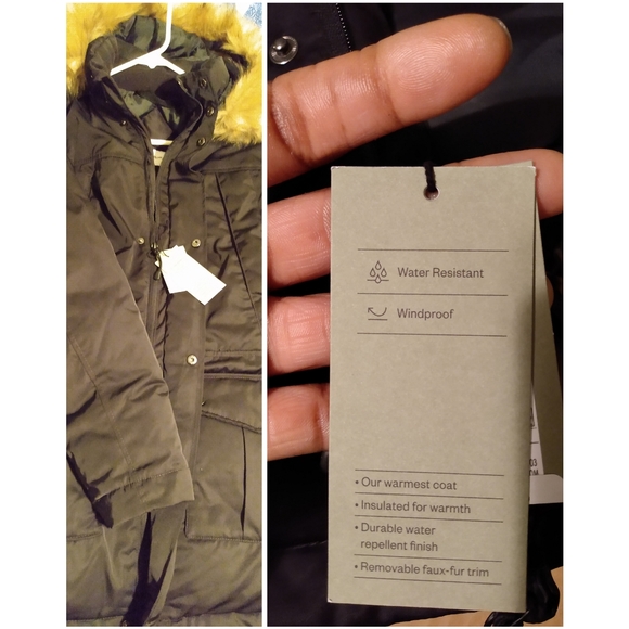 SOLD Goodfellow Heavy Men's Coat Parka Size Med - Picture 6 of 8